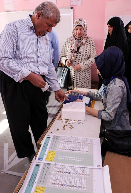 People in the Kurdistan Region and Iraq vote in the parliamentary elections across the country. (Photo: AFP)